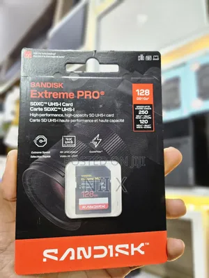 SANDISK EXTREME PRO 128GB 250mb/S Orginal Memory Card