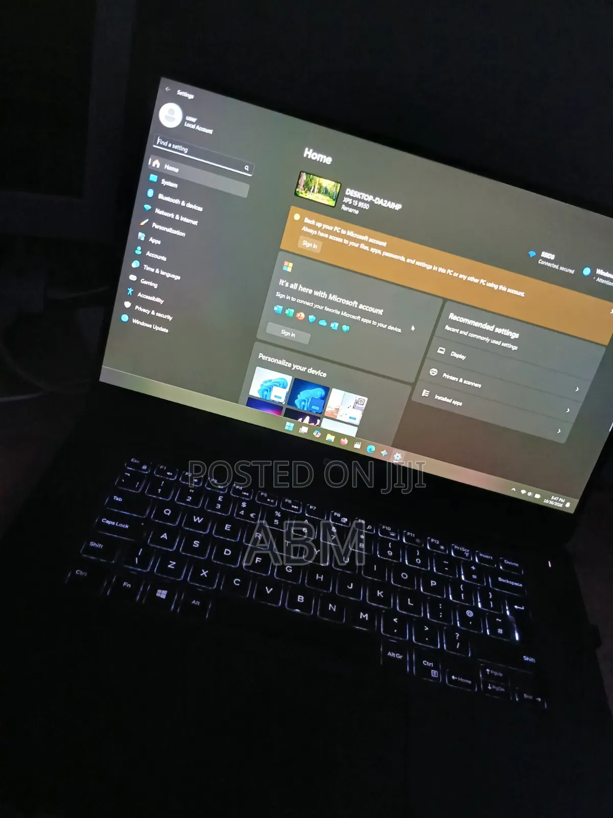 Laptop Dell XPS 15 8GB Intel Core i7 SSD 500GB