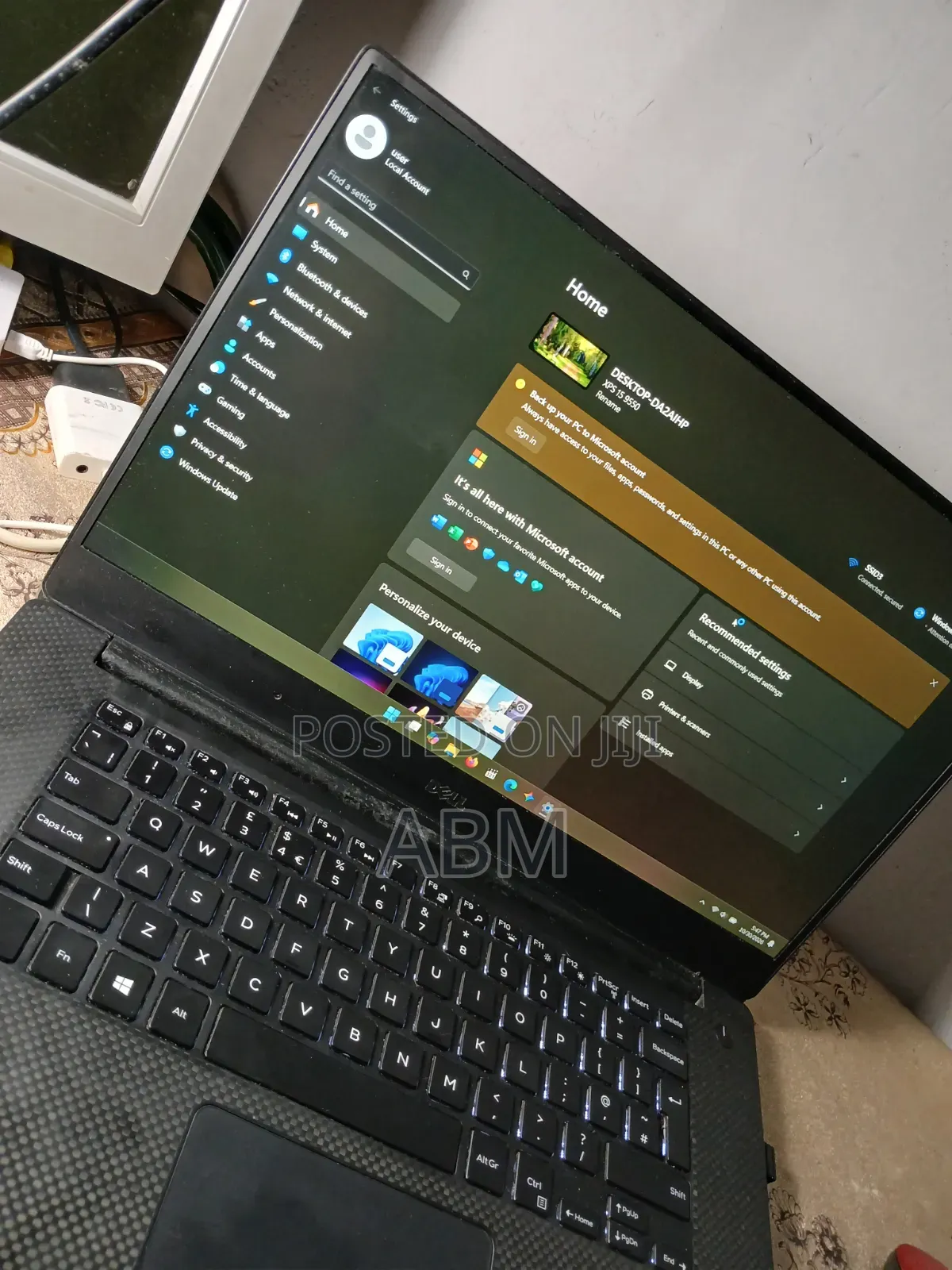 Laptop Dell XPS 15 8GB Intel Core i7 SSD 500GB