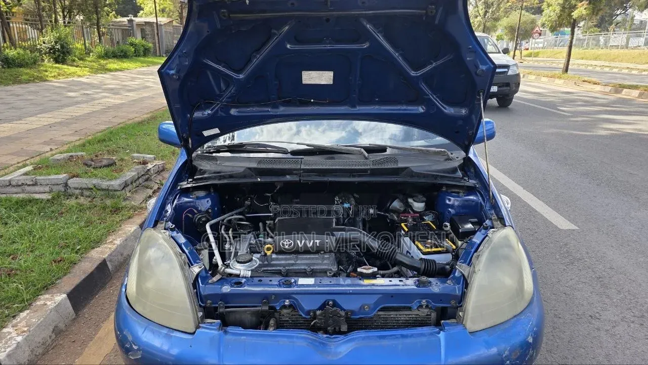 Toyota Vitz 2002 Blue