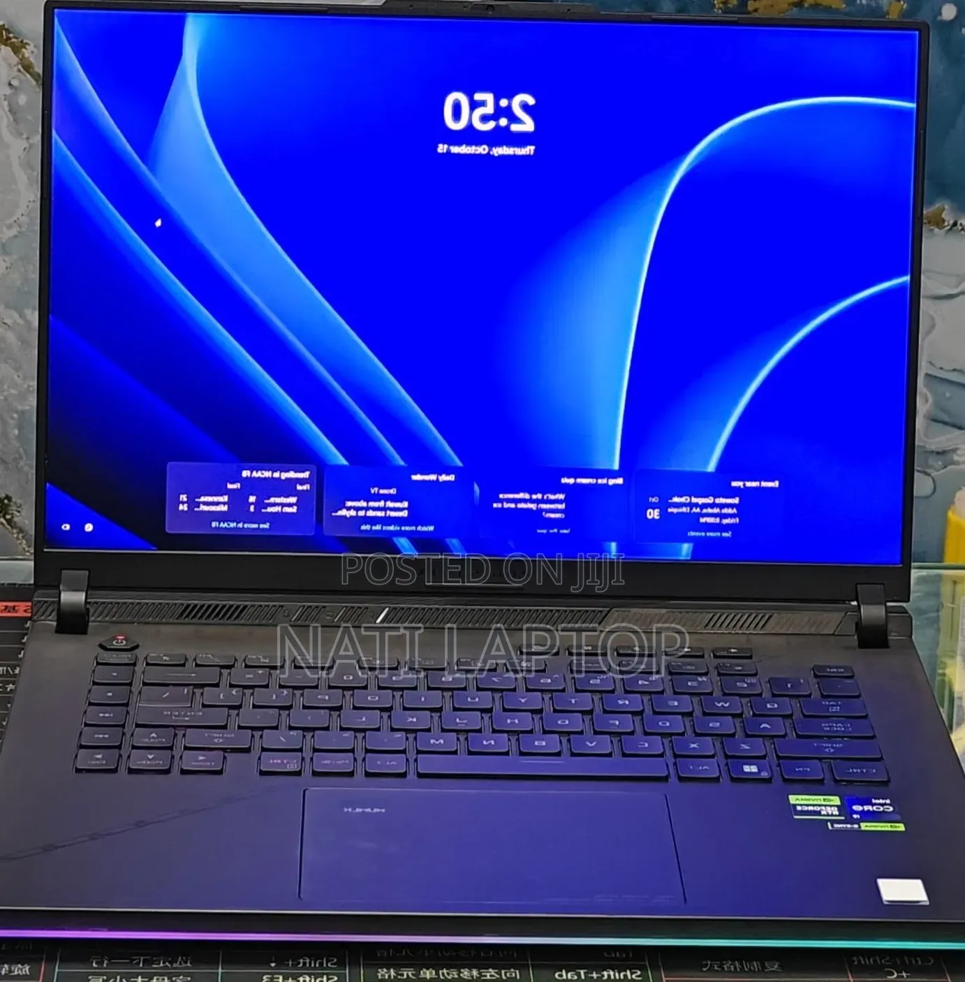 New Laptop Asus ROG Strix G16 G614 32GB Intel Core i9 SSD 1T