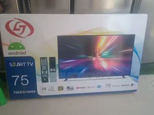 Lj 75inchi TV Led 4k Smart Android TV