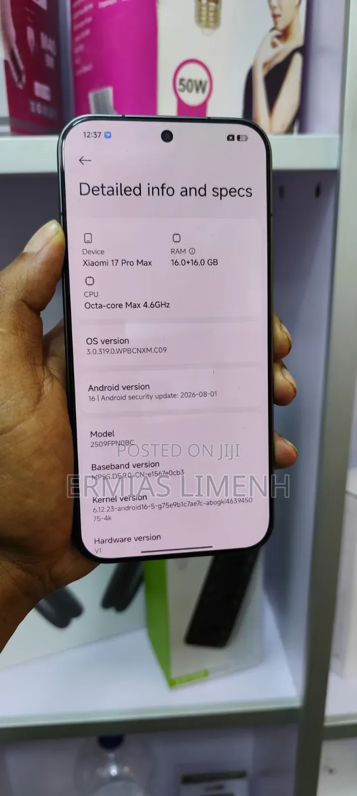 New Xiaomi 17 Pro Max 512 GB Black