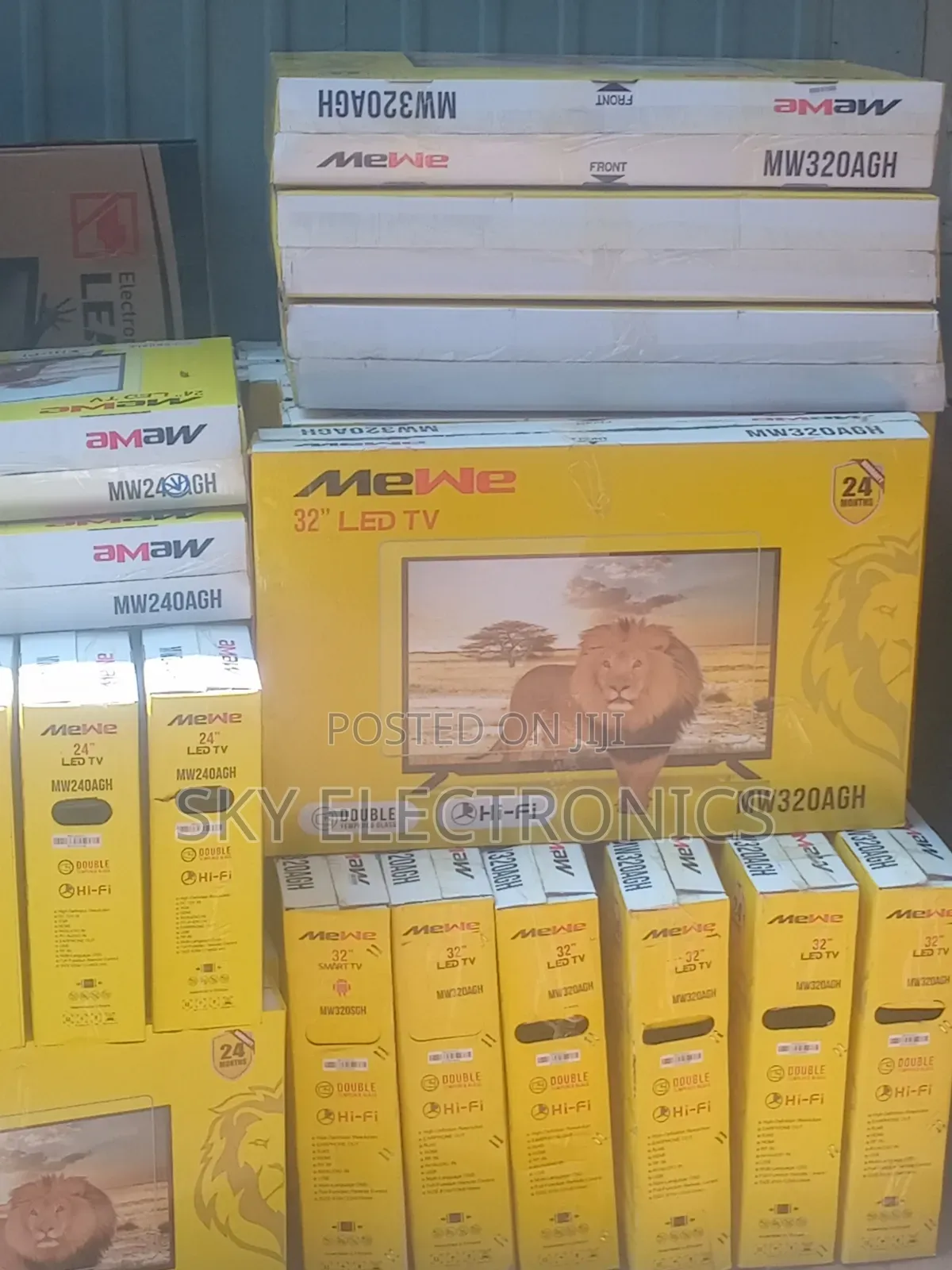 Mewe TV 32inchi LED 4k Smart Android