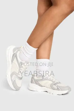 BOOHOO Contrast Chunky Sport Trainers