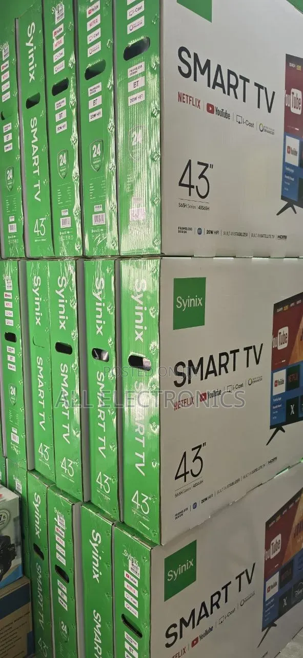 Syinix 2k Smart TV 43inch