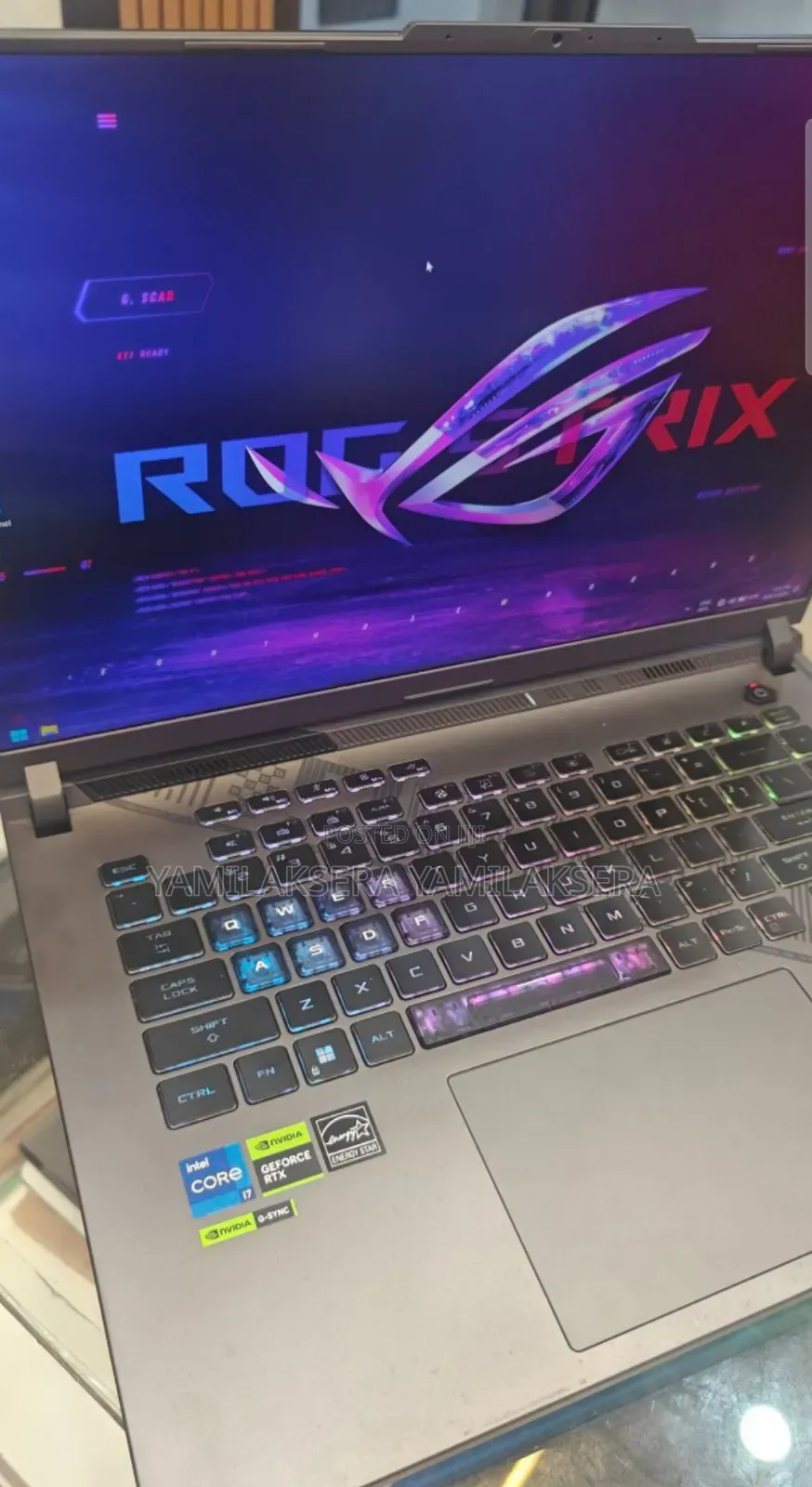 New Laptop Asus ROG Strix G16 G614 16GB Intel Core i9 SSD 1T
