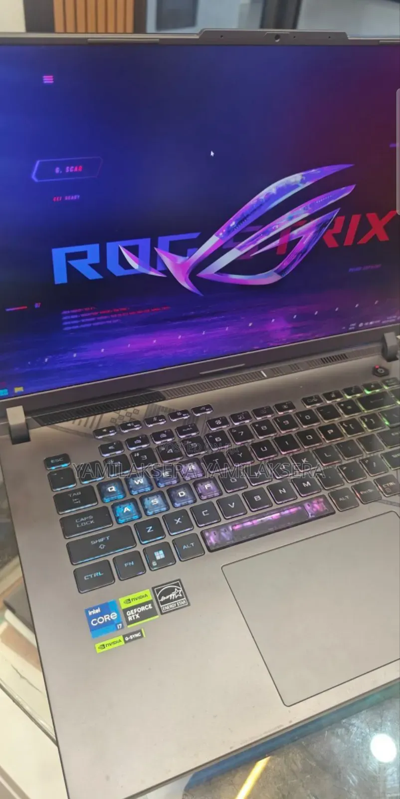New Laptop Asus ROG Strix G16 G614 16GB Intel Core i9 SSD 1T