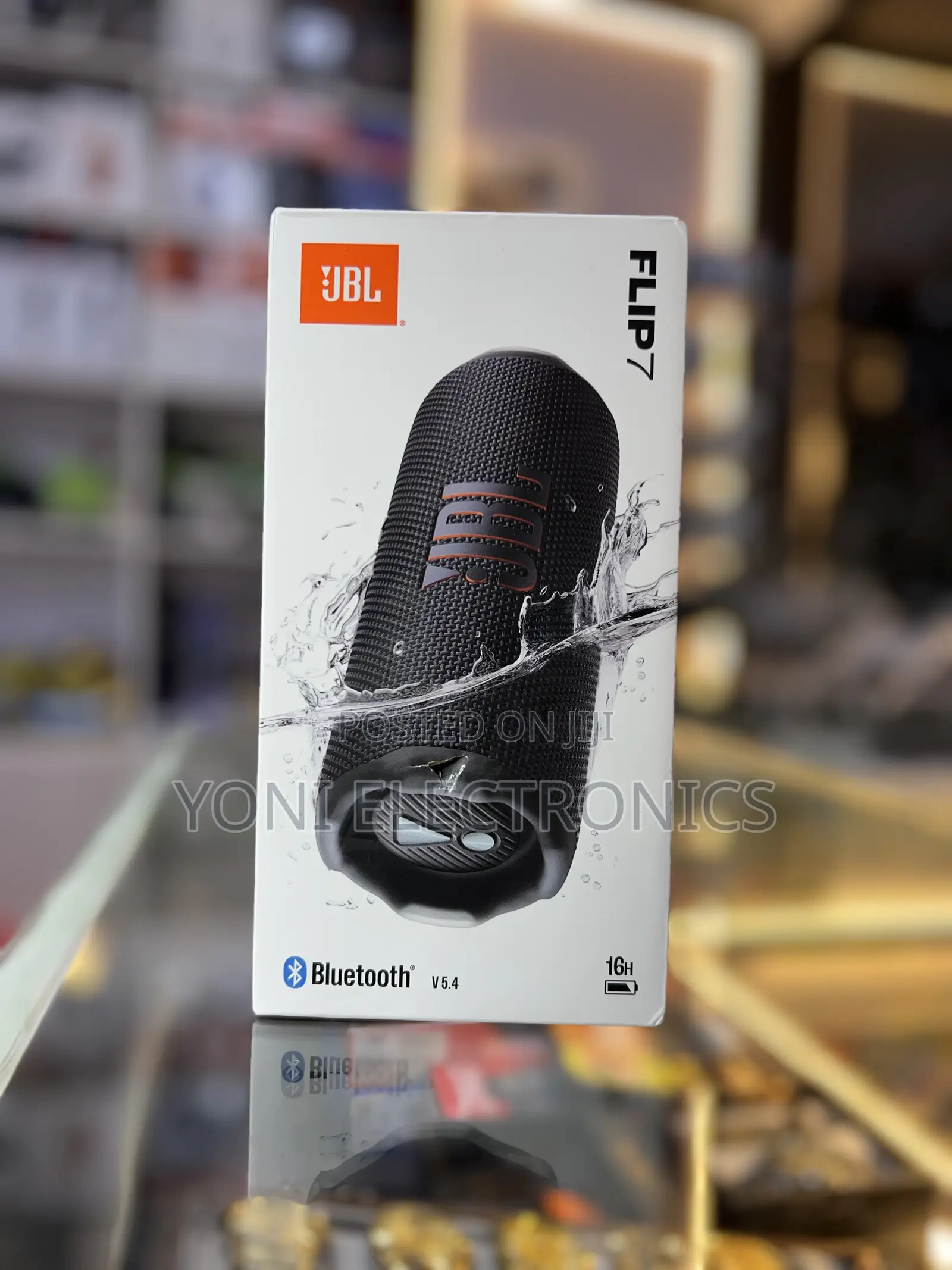 JBL Flip 7 Portable Bluetooth Speaker – Powerful Sound & 16H Battery