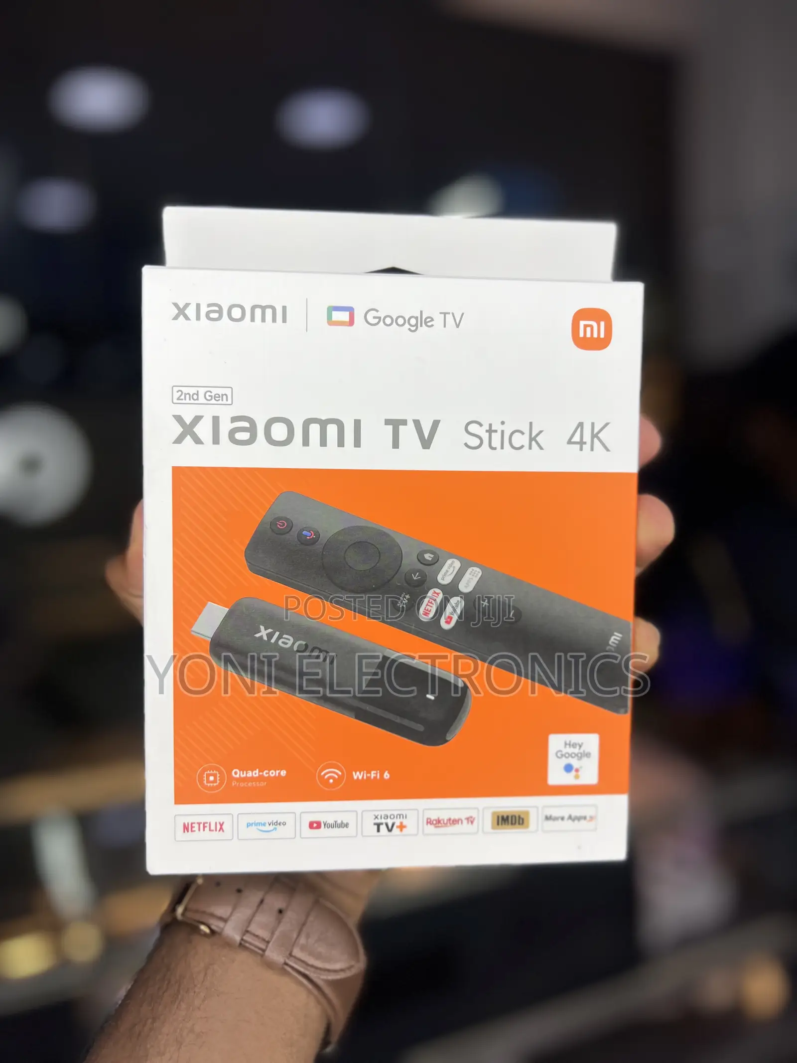 Xiaomi TV Stick 4K 2nd Generation – Google TV & Wi-Fi 6