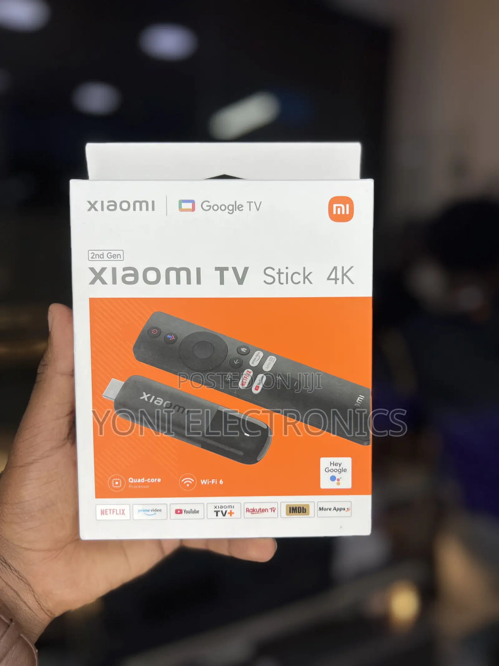 Xiaomi TV Stick 4K 2nd Generation – Google TV & Wi-Fi 6