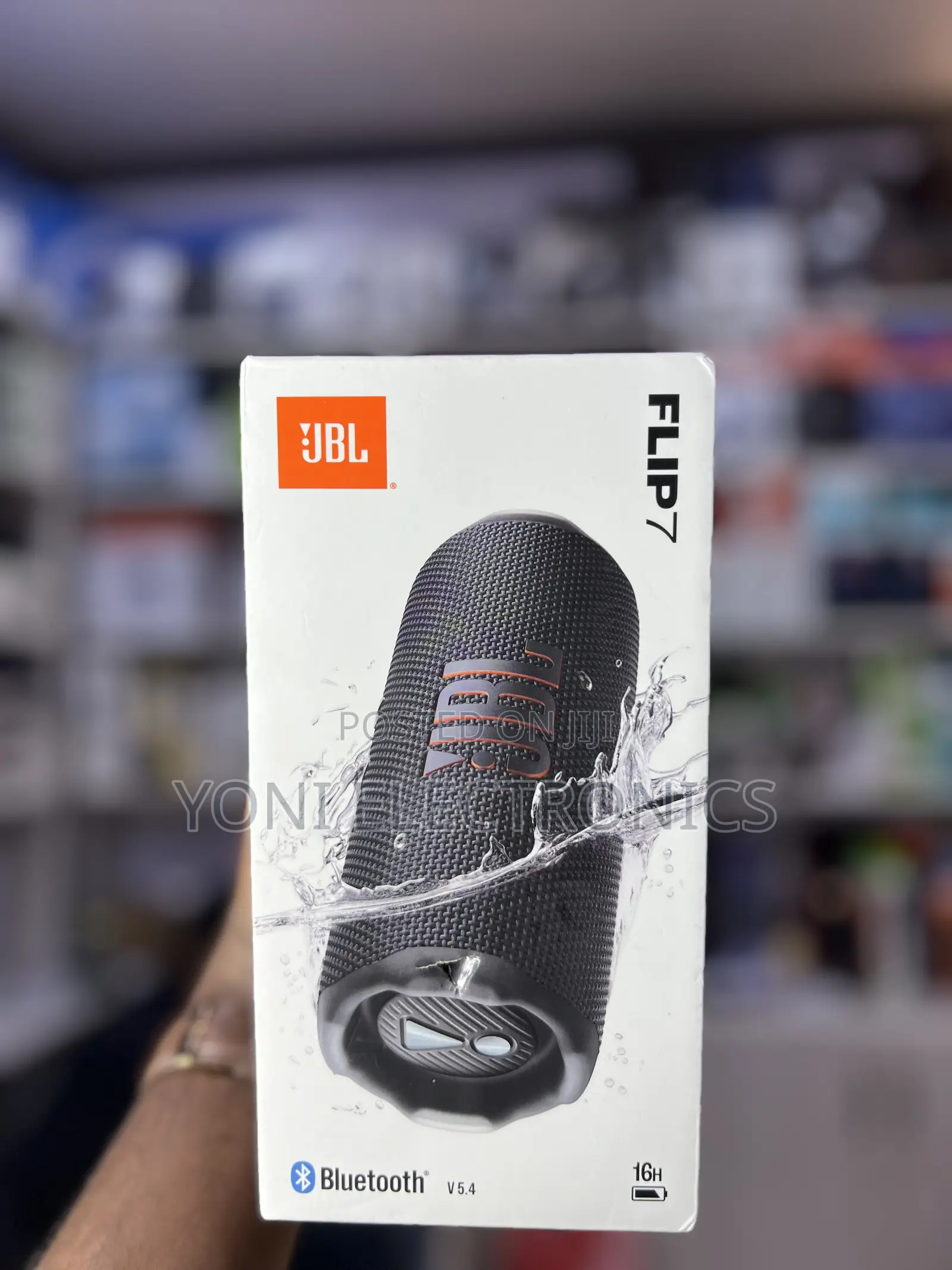 Original JBL Flip 7 – Premium Wireless Speaker With Powerful Bass