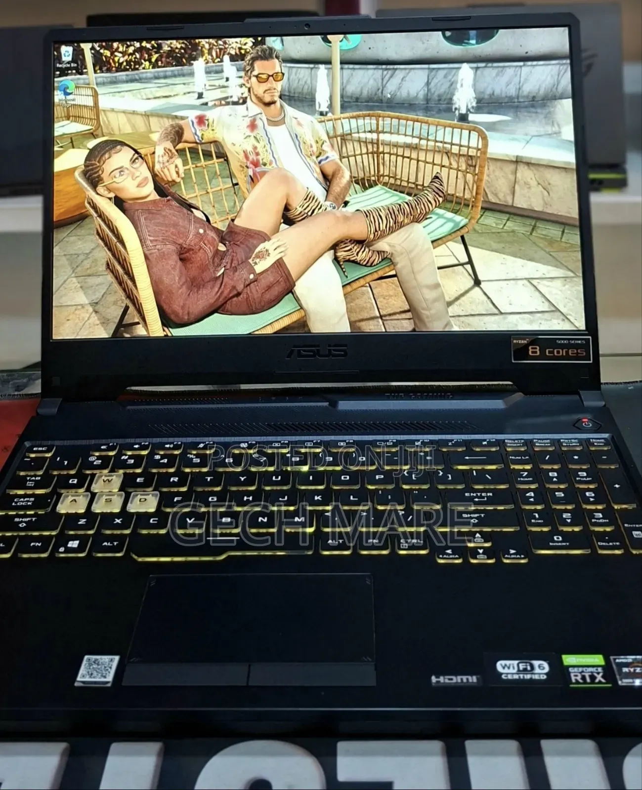 New Laptop Asus TUF Gaming A15 16GB AMD Ryzen 7 SSD 512GB