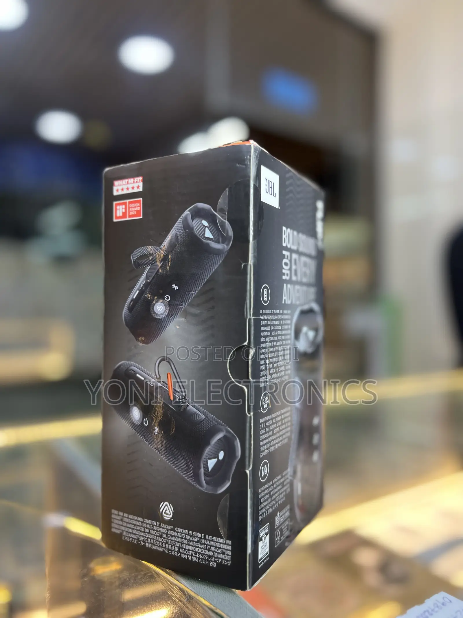 JBL Flip 7 Wireless Speaker – Big Sound, Deep Bass & Long Battery Life