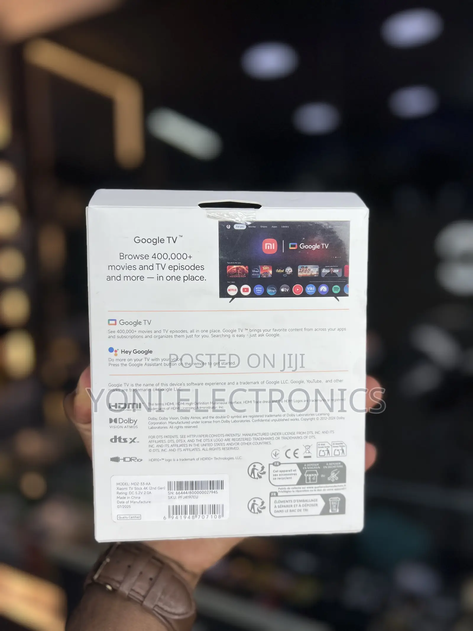 Xiaomi TV Stick 4K – Upgrade Your Television to Smart TV
