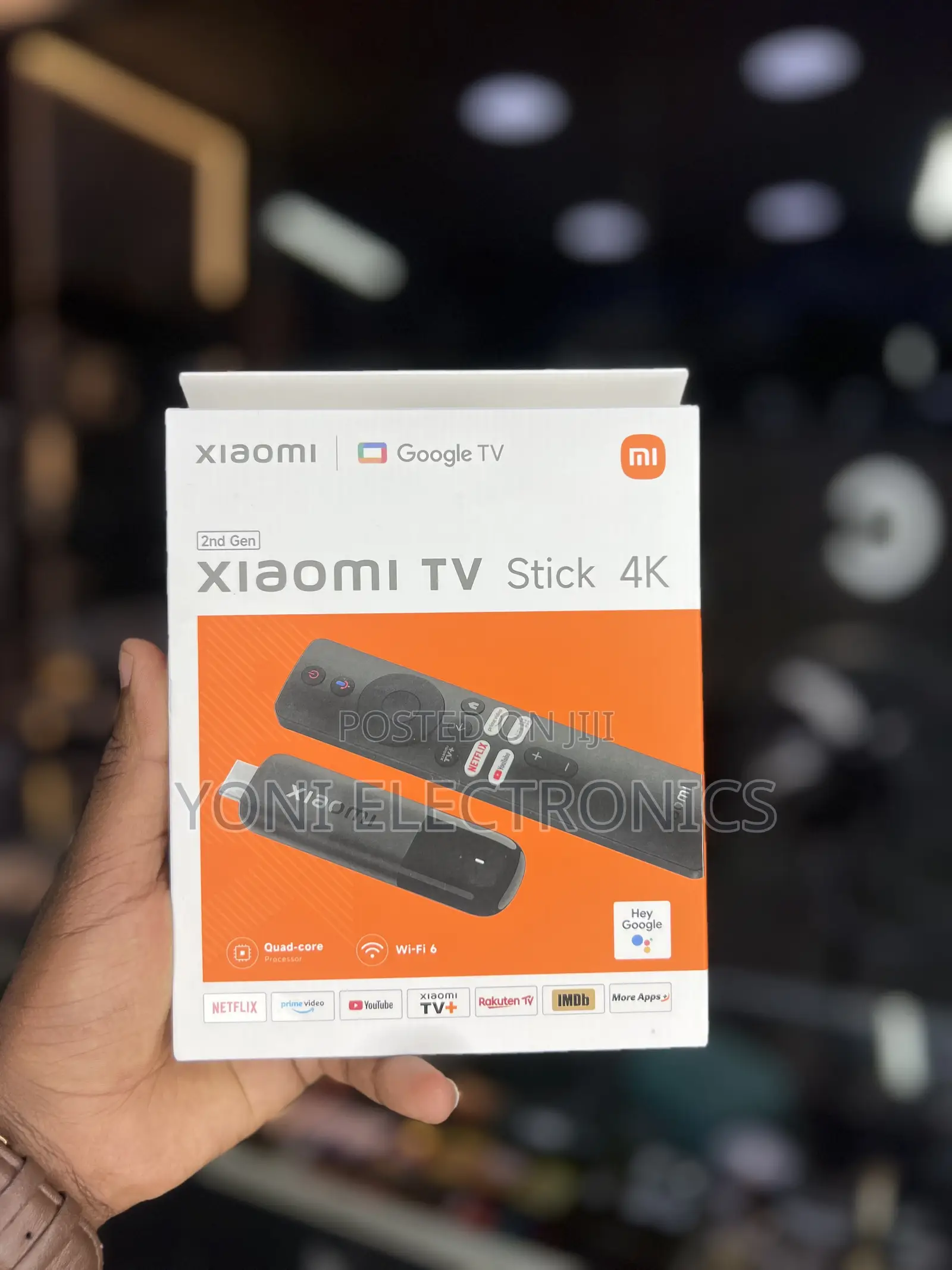 Xiaomi TV Stick 4K – Upgrade Your Television to Smart TV