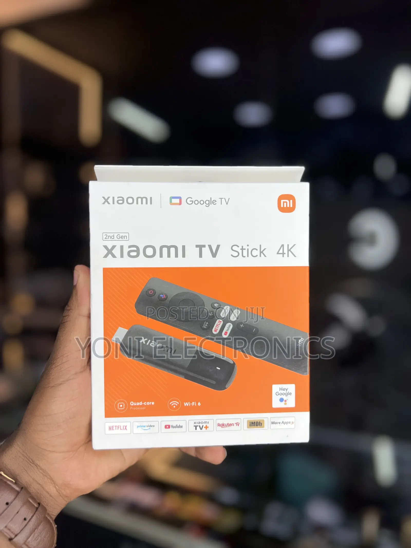 Xiaomi TV Stick 4K – Upgrade Your Television to Smart TV