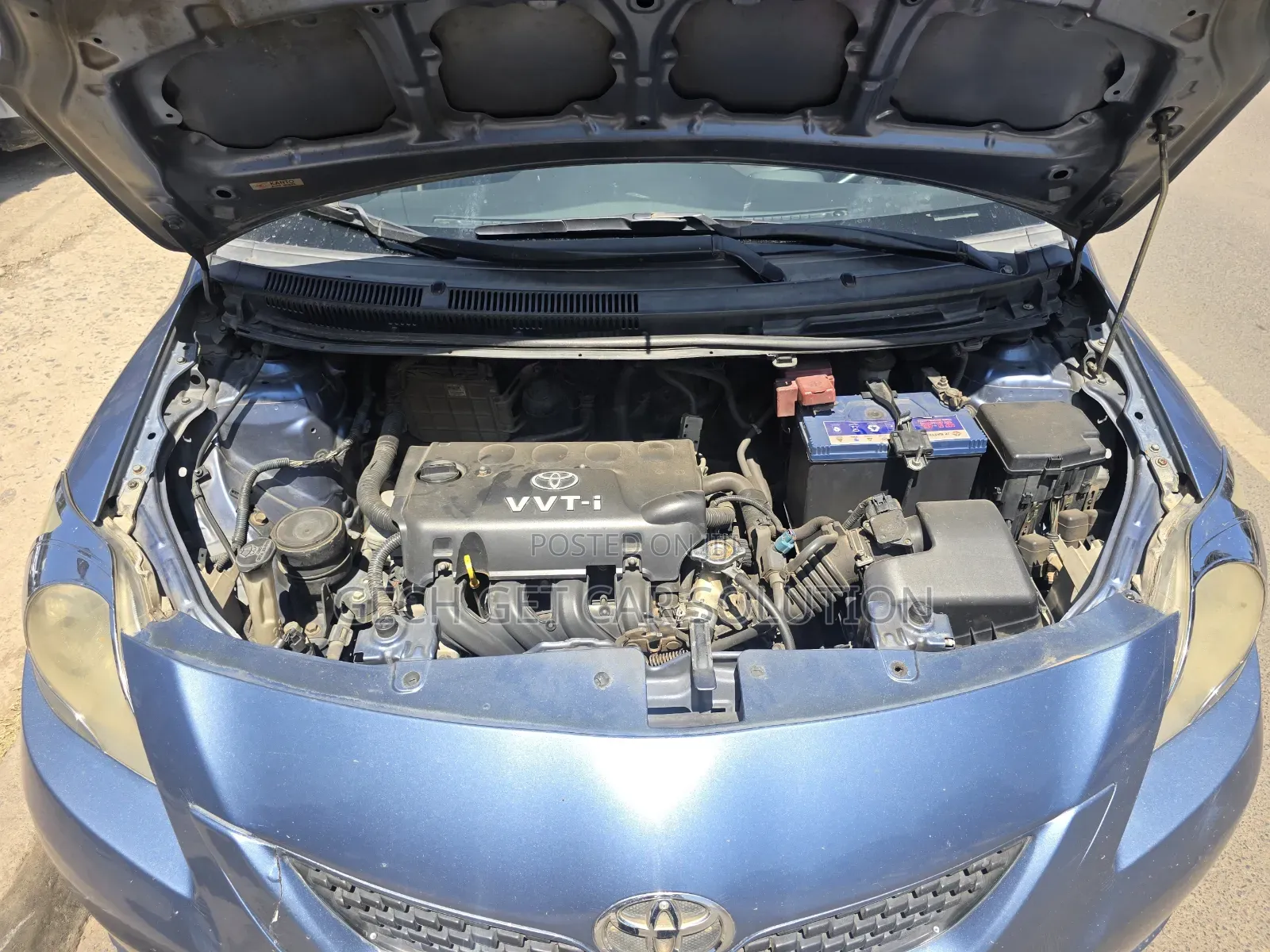 Toyota Yaris 2010 Blue