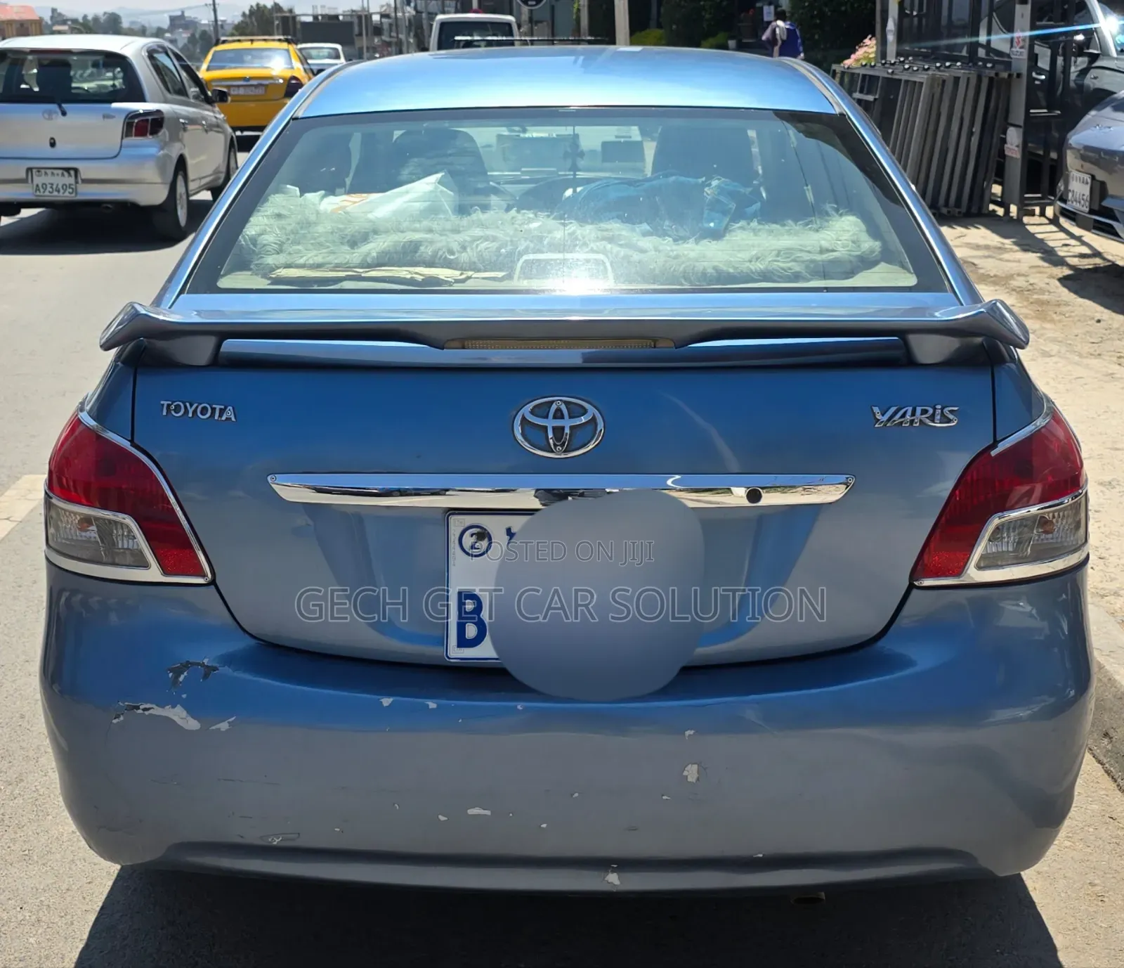 Toyota Yaris 2010 Blue