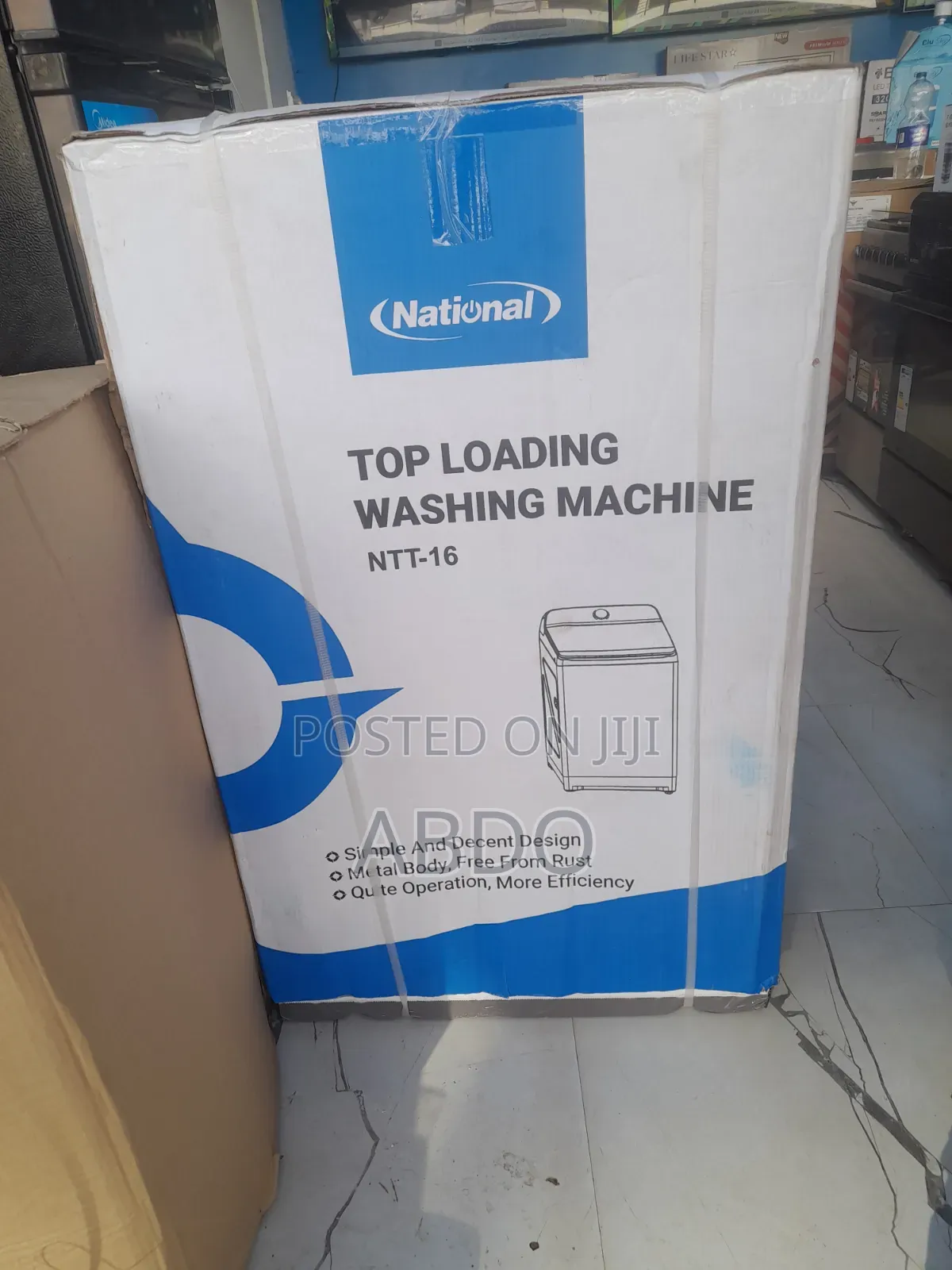 National Top Loading Washing Mashine NTT-16kg Quality Brand 2026 Coppe