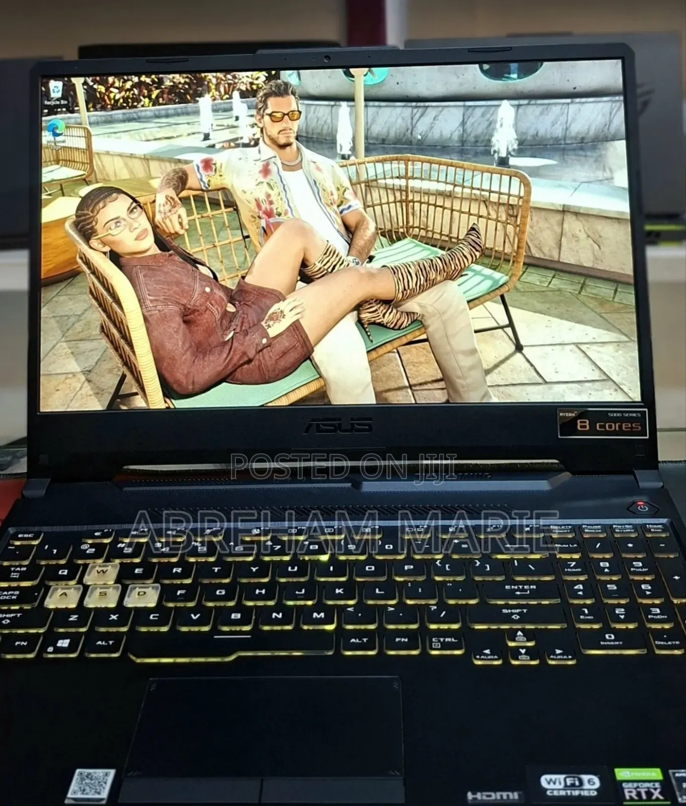 New Laptop Asus TUF Gaming A15 16GB AMD Ryzen 7 SSD 512GB