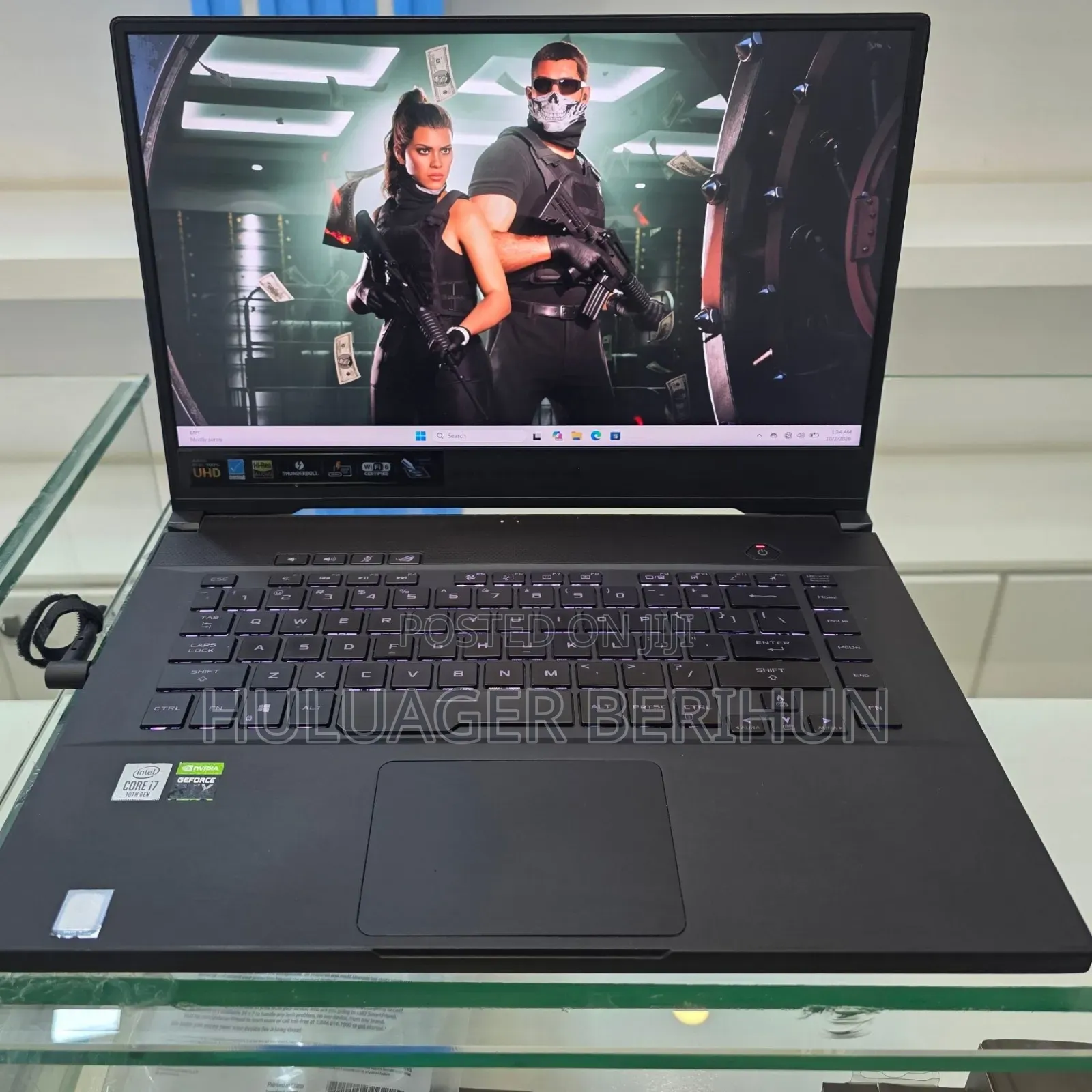 New Laptop Asus ROG Zephyrus M15 GU502LU 16GB Intel Core i7 SSD 512GB