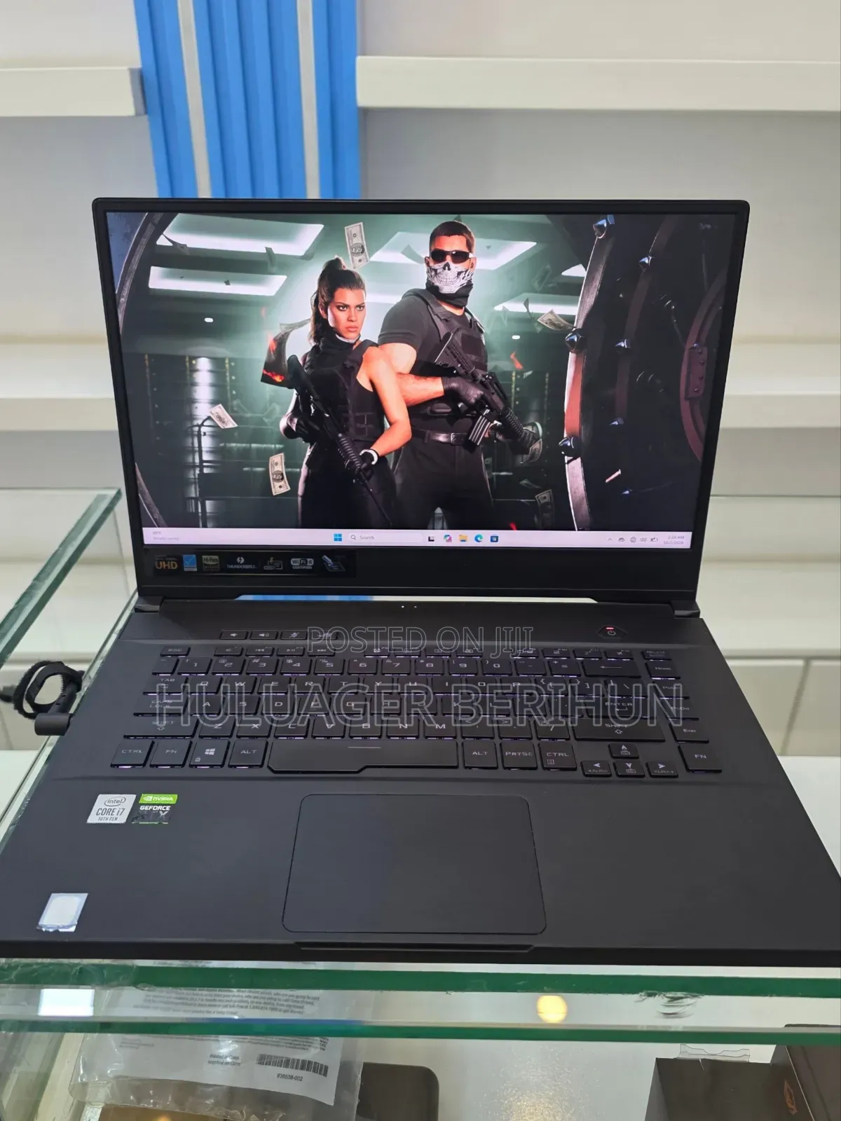 New Laptop Asus ROG Zephyrus M15 GU502LU 16GB Intel Core i7 SSD 512GB