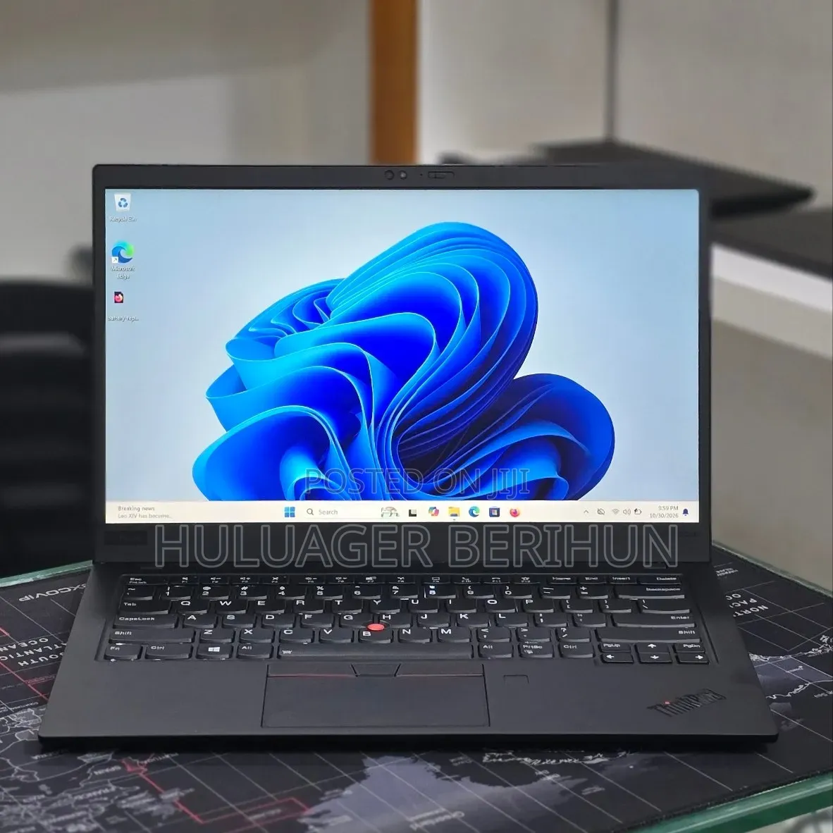 New Laptop Lenovo ThinkPad X1 Carbon 16GB Intel Core i7 SSD 512GB