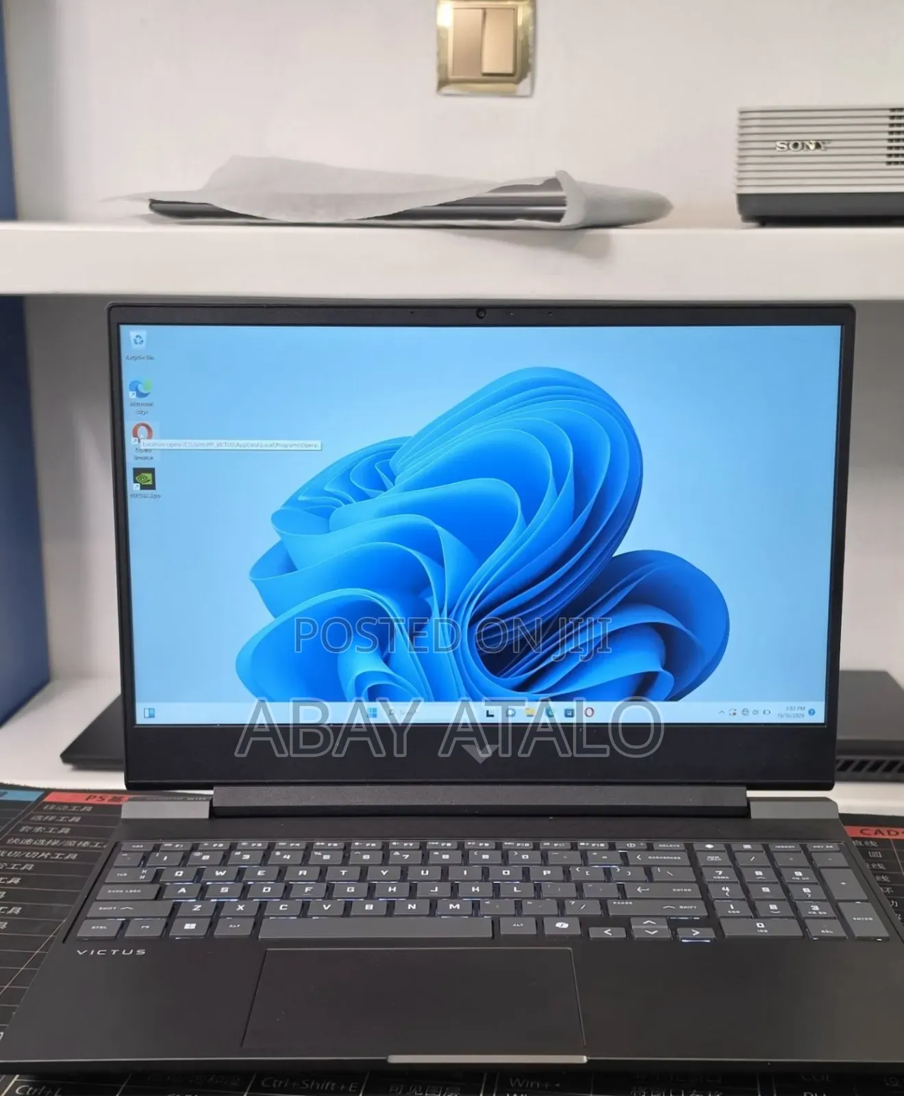 New Laptop HP Victus 15 16GB AMD Ryzen 7 SSD 512GB