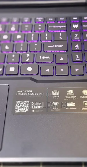 New Laptop Acer Predator Helios Neo 16 16GB Intel Core Ultra 9 SSD 1T