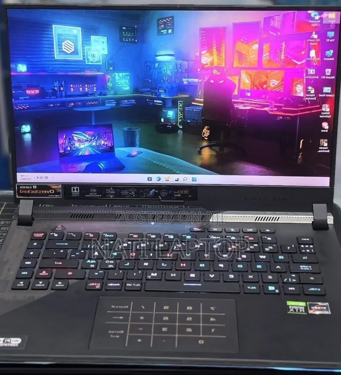 New Laptop Asus ROG Strix G16 G614 16GB AMD Ryzen 9 SSD 1T