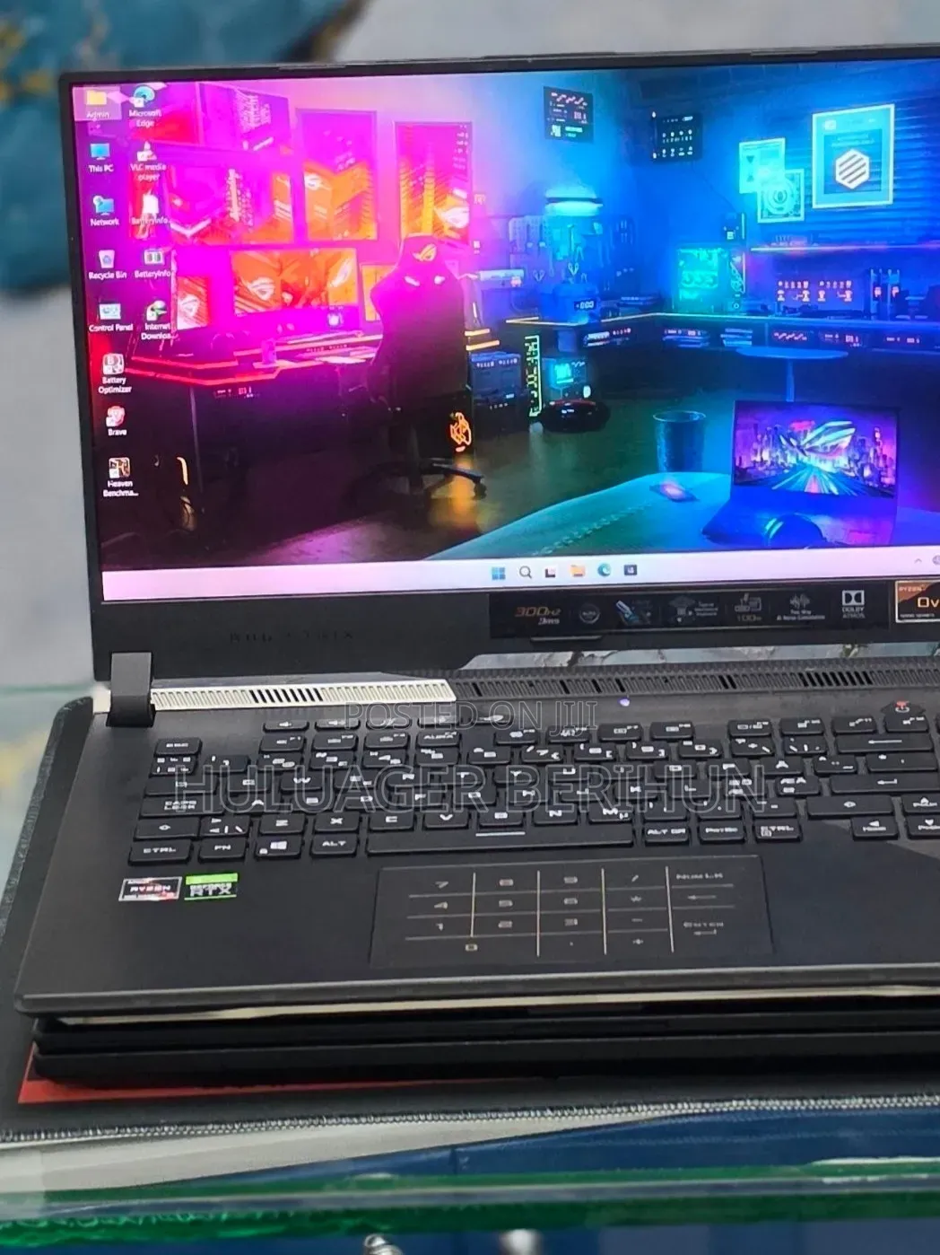 New Laptop Asus ROG Strix G16 G614 32GB AMD Ryzen 9 SSD 1T