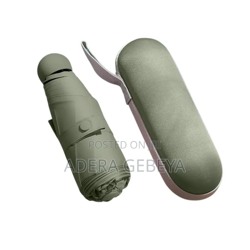 Mini Pocket UV Umbrella
 
✓በጣም ቀላል፣ ለመያዝ ምቹ ጥላ 