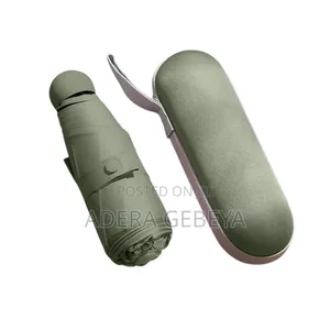  Mini Pocket UV Umbrella
 
✓በጣም ቀላል፣ ለመያዝ ምቹ ጥላ 