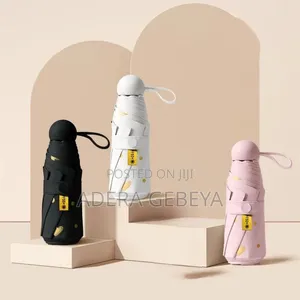  Mini Pocket UV Umbrella
 
✓በጣም ቀላል፣ ለመያዝ ምቹ ጥላ 