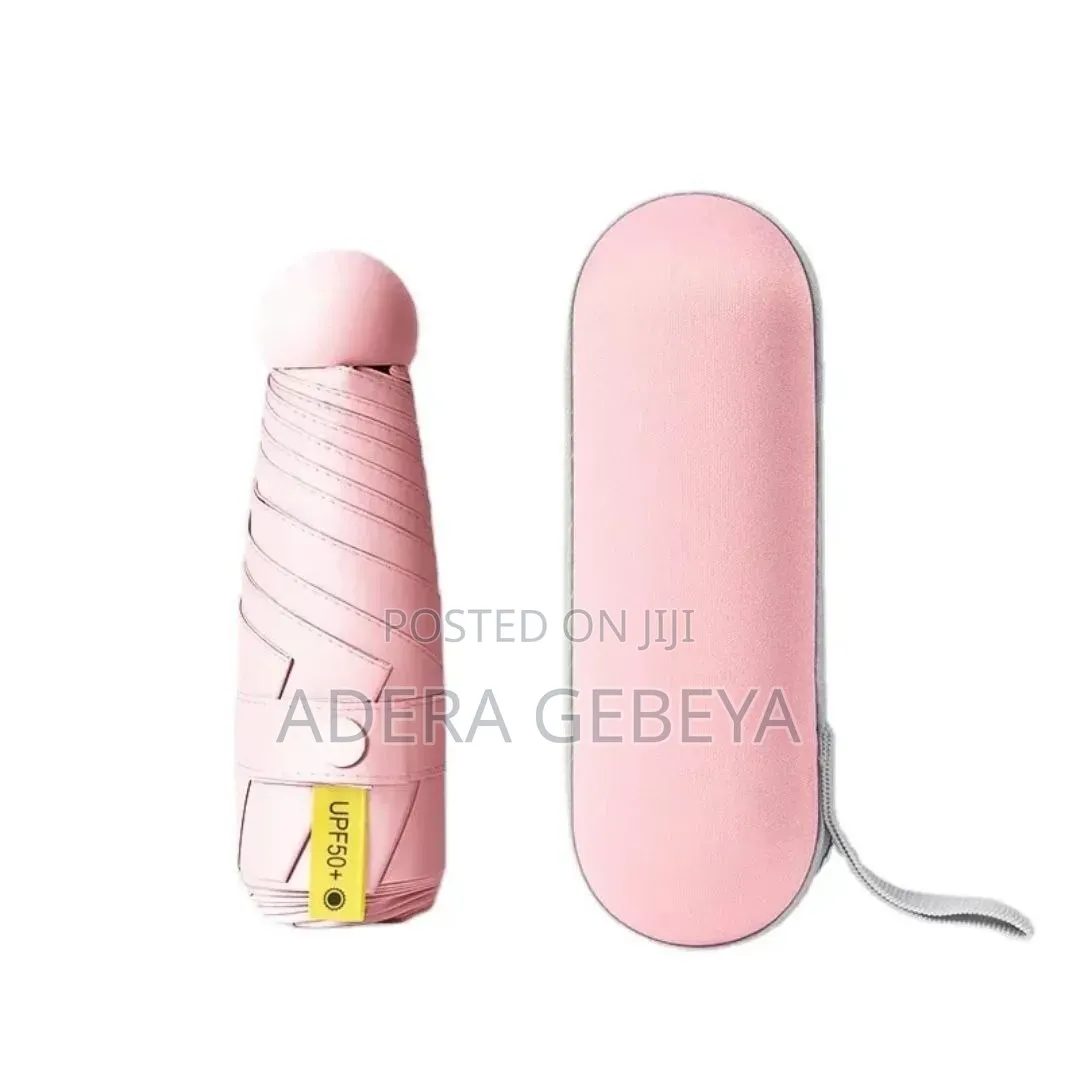  Mini Pocket UV Umbrella
 
✓በጣም ቀላል፣ ለመያዝ ምቹ ጥላ 