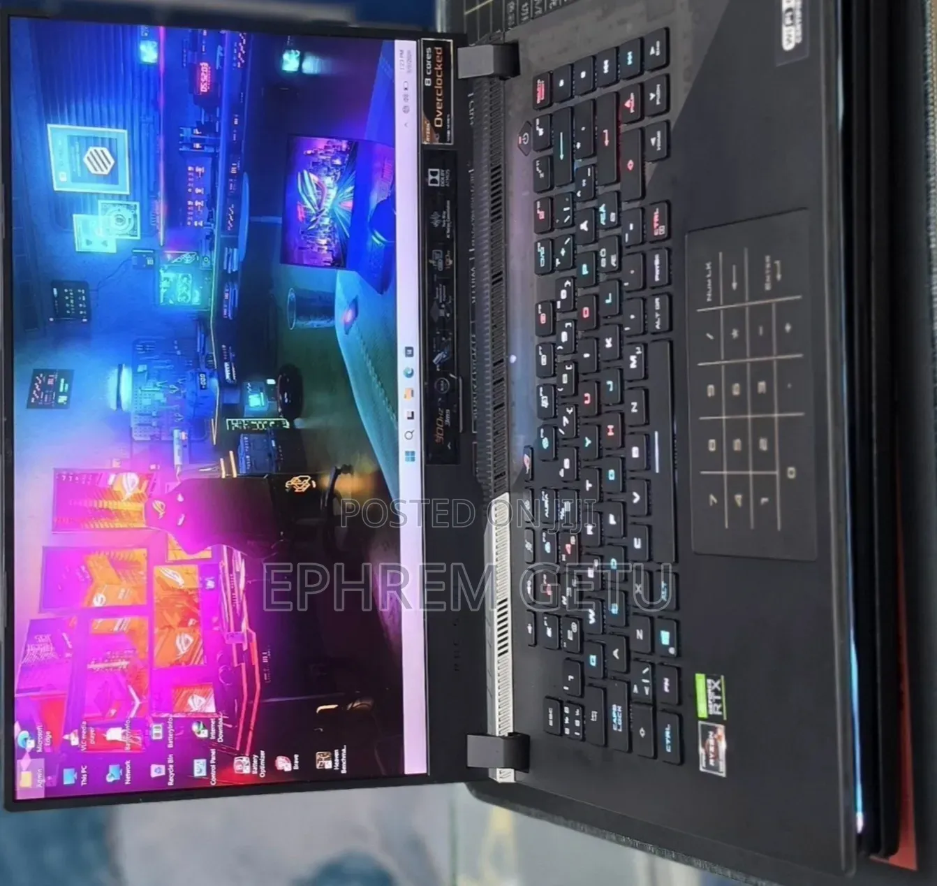 New Laptop Asus ROG Strix G15 32GB AMD Ryzen 9 SSD 1T