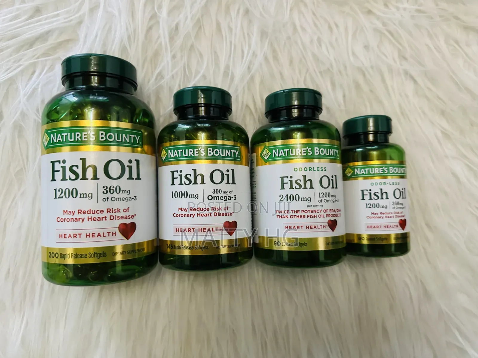 Nature's Bounty Fish Oil Capsules