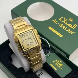Al-Salah Islamic Azan and Qibla Digital Watch ROLEX Watch