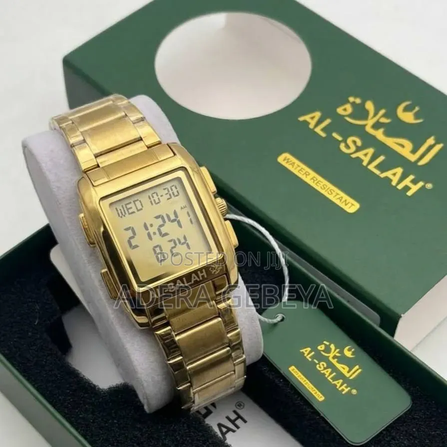 Al-Salah Islamic Azan and Qibla Digital Watch ROLEX Watch