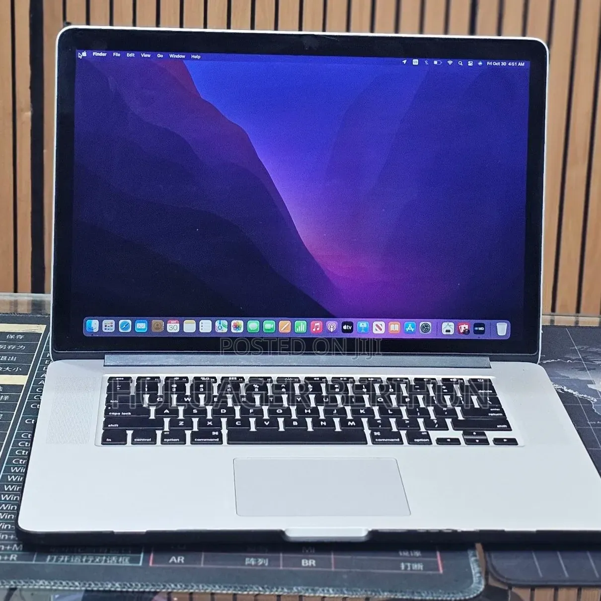 New Laptop Apple MacBook Pro 2015 16GB Intel Core i7 SSD 512GB