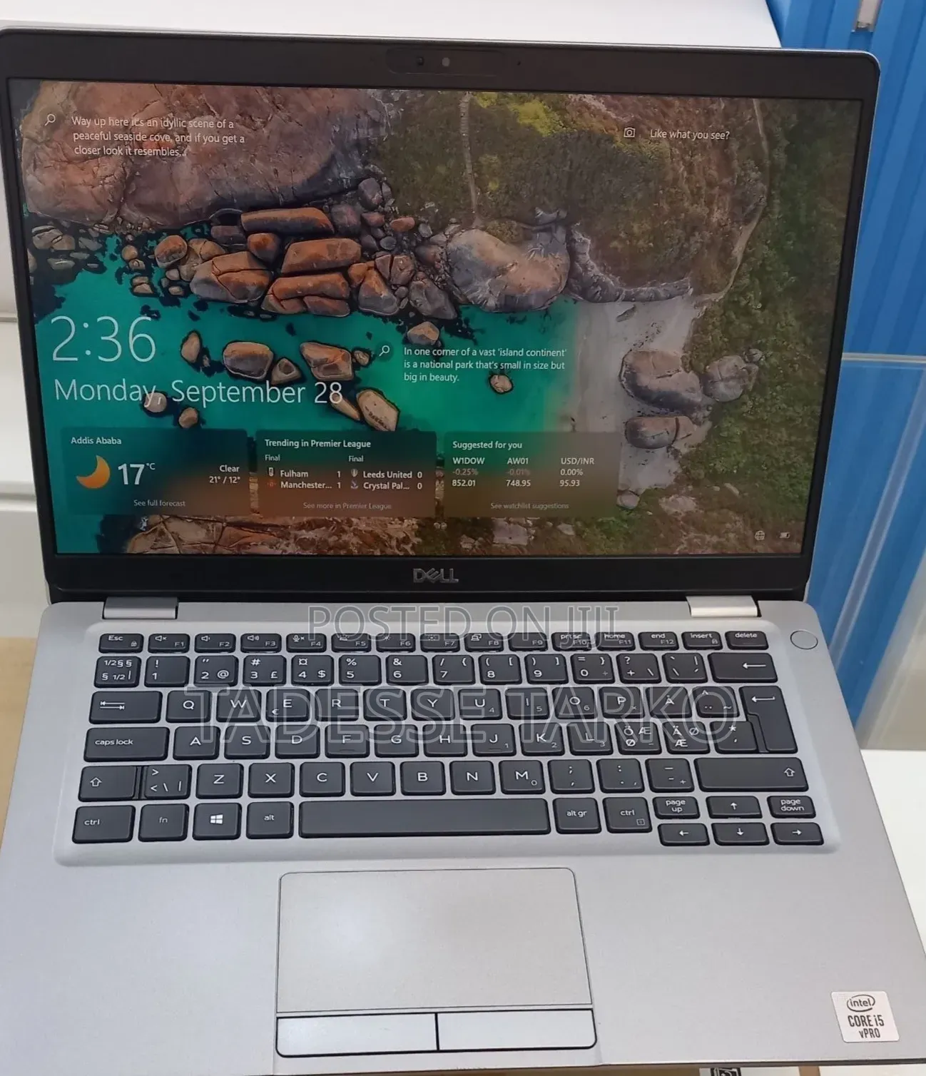 New Laptop Dell 8GB Intel Core i5 SSD 256GB
