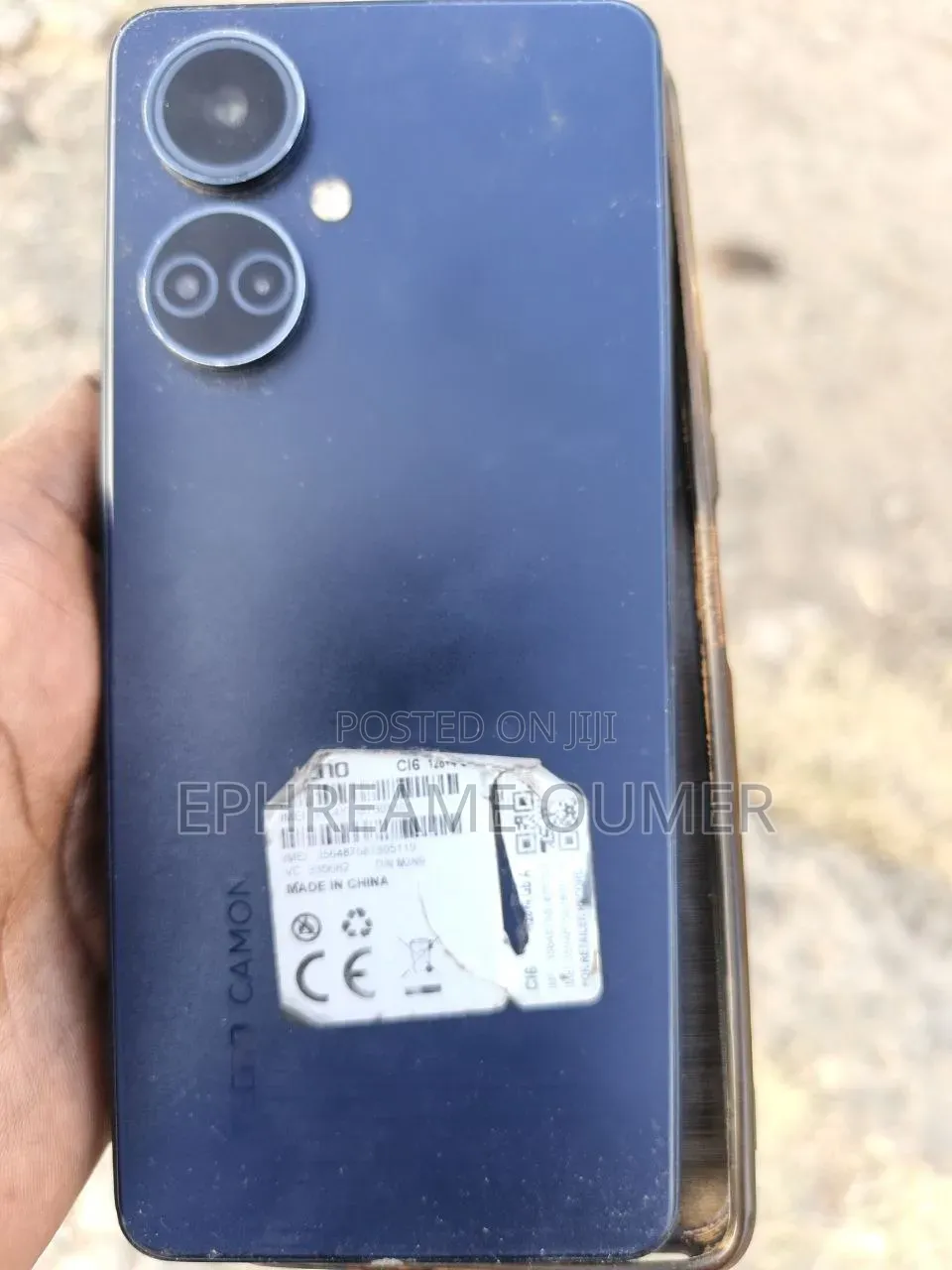 Tecno Camon 19 128 GB Black