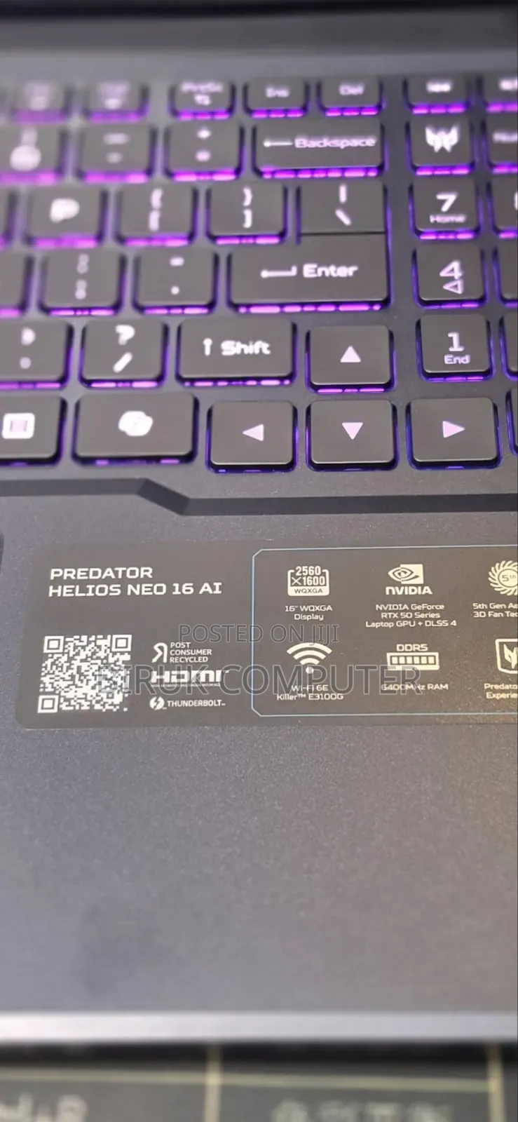 New Laptop Asus ROG Strix G16 G614 32GB AMD Ryzen 9 SSD 1T