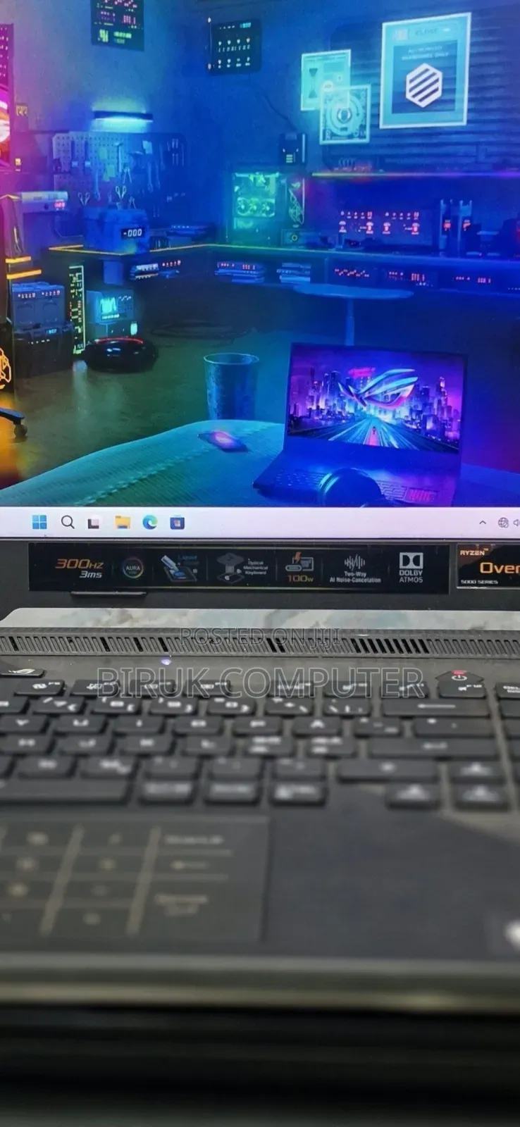 New Laptop Asus ROG Strix G16 G614 32GB AMD Ryzen 9 SSD 1T