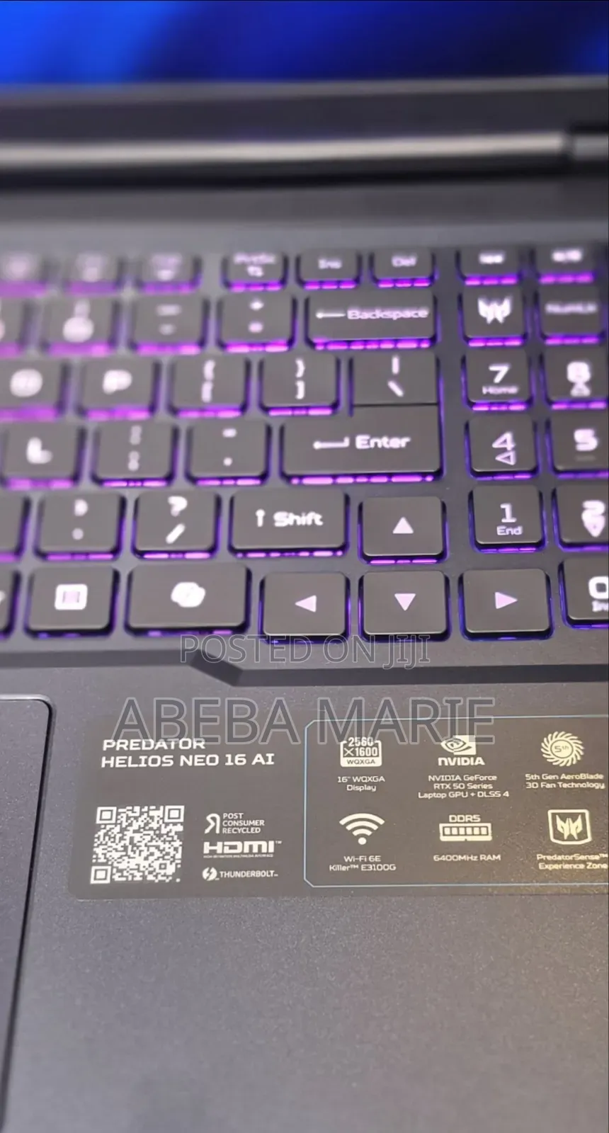 New Laptop Acer AcerNote 370 16GB Intel Core Ultra 9 SSD 1T