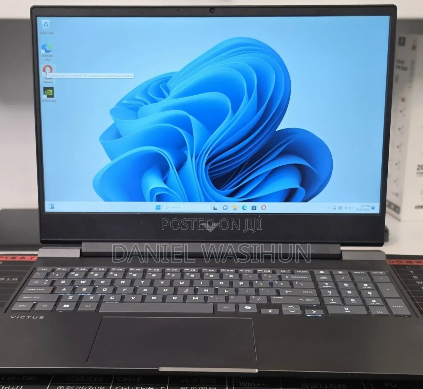 New Laptop HP Victus 15 16GB AMD Ryzen 7 SSD 512GB