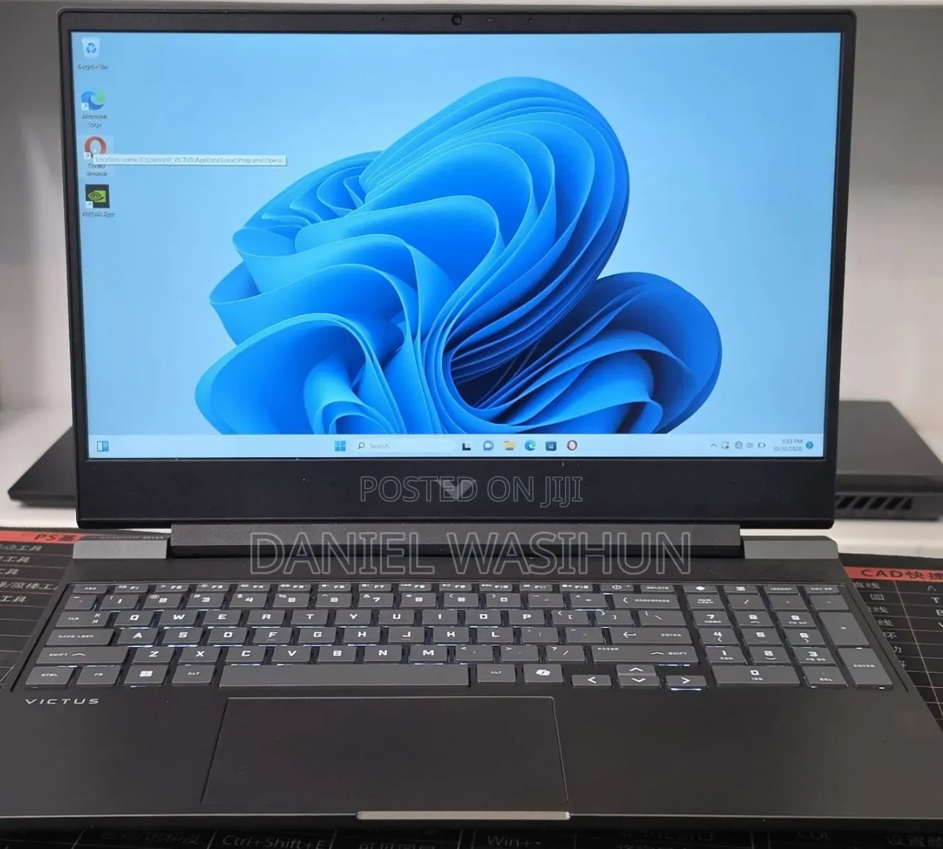 New Laptop HP Victus 15 16GB AMD Ryzen 7 SSD 512GB