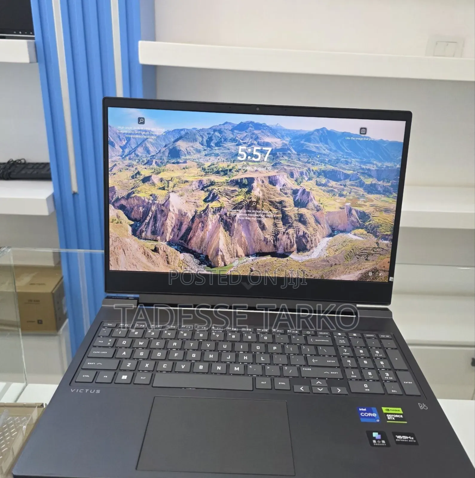 New Laptop HP Victus 16 16GB Intel Core i7 SSD 1T