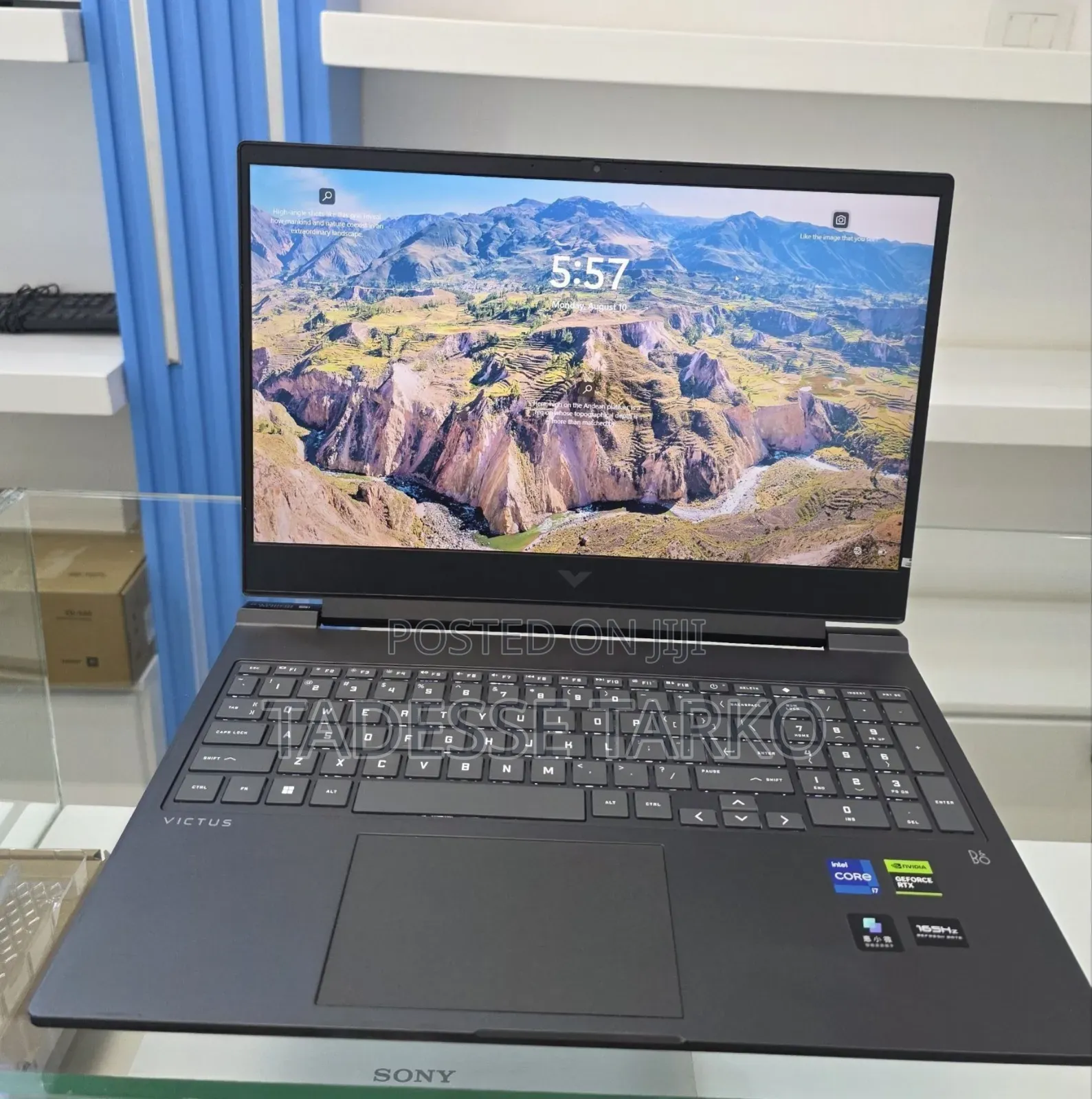 New Laptop HP Victus 16 16GB Intel Core i7 SSD 1T